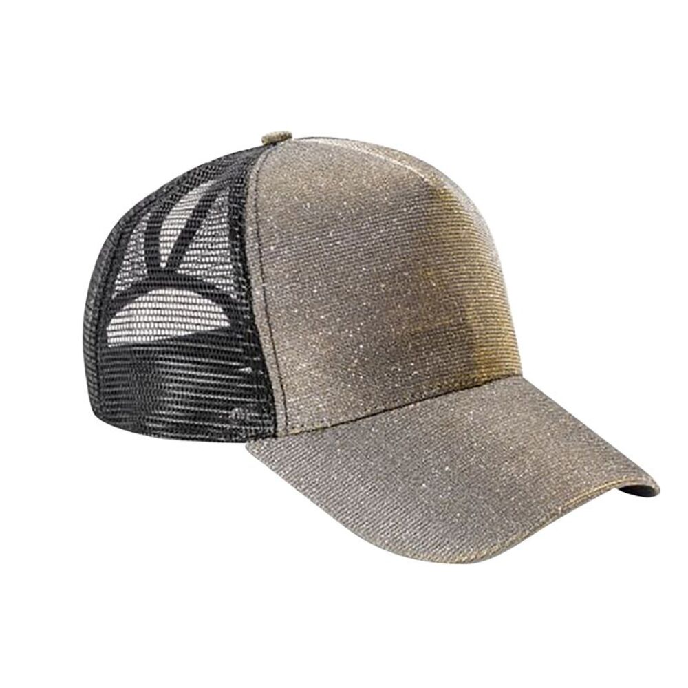 Result Headwear Mens Core New York Sparkle Cap / Gold